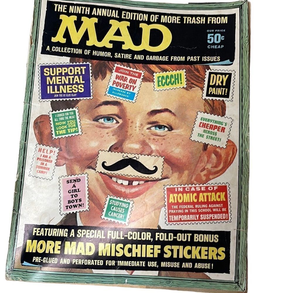 Mad Lib Vintage Magazine.